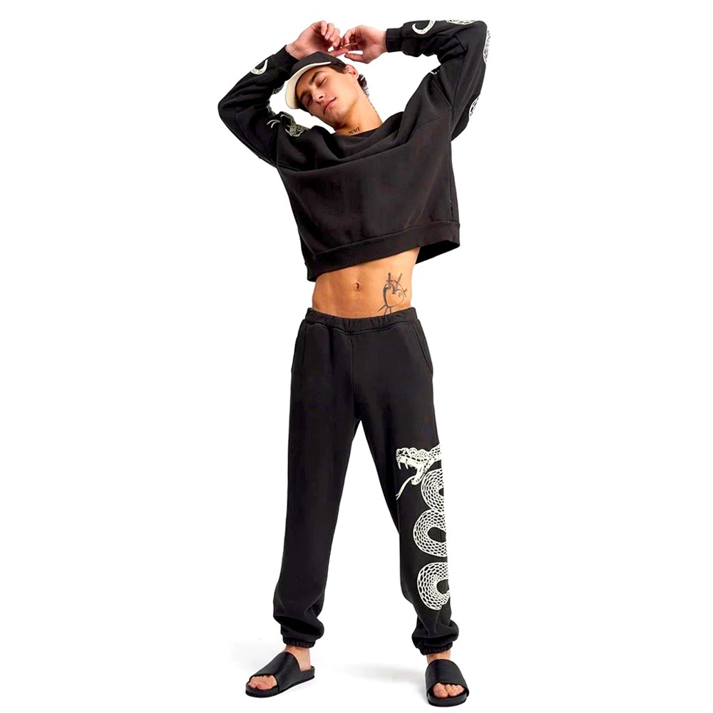 1 NWT SOLD OUT Serpentine Knit Jogger Sweatpants Spirit Jersey